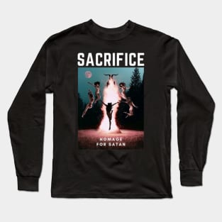 Sacrifice - homage for satan Long Sleeve T-Shirt